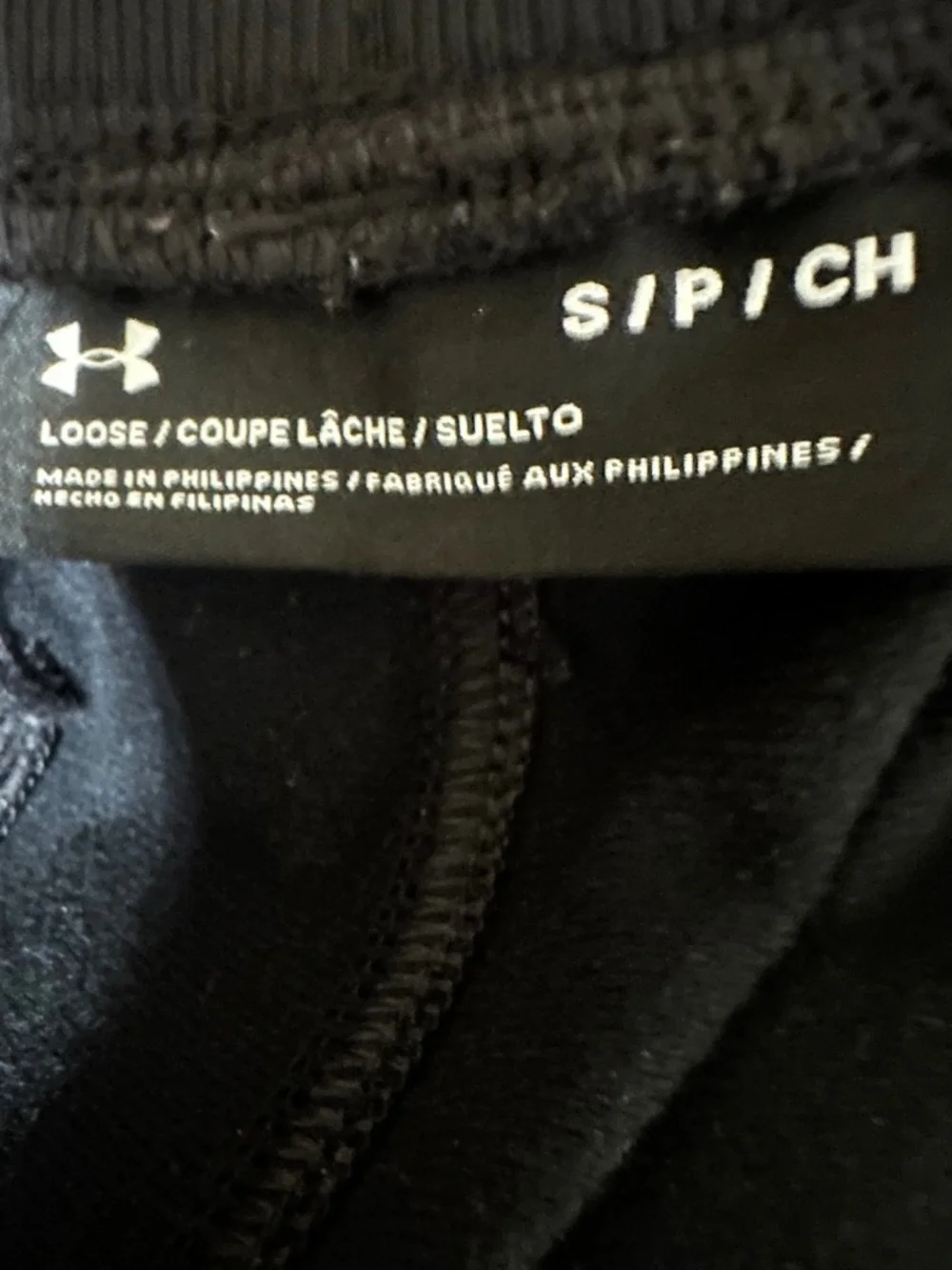 Under Armour Loose Joggers Mens S Zip Pockets EUC